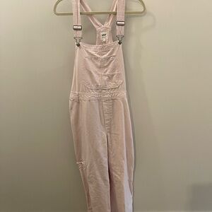 Aerie Light Pink Overalls